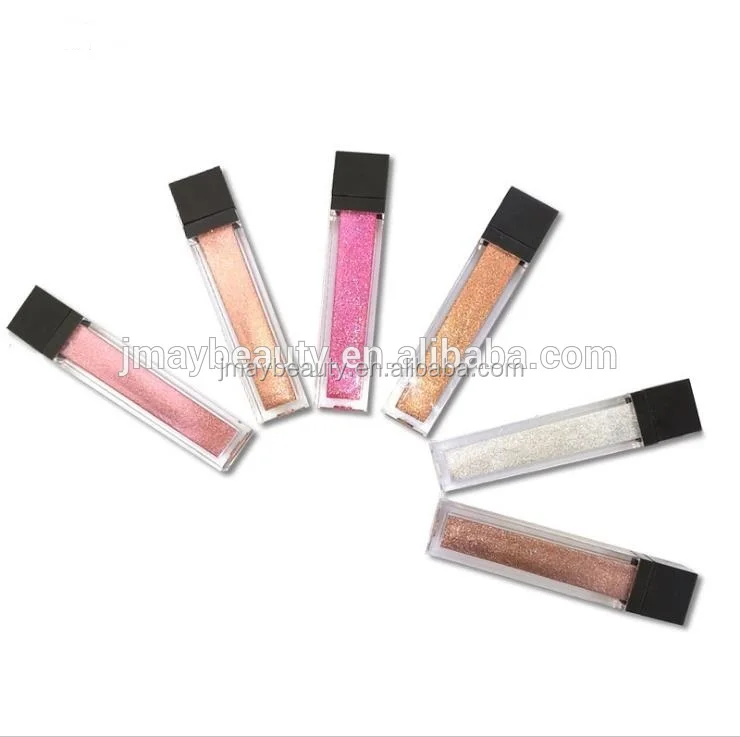 NEW Shinny Wet Glitter lipgloss 11 colors glitter private logo liquid lipstick lipgloss China factory wholesale