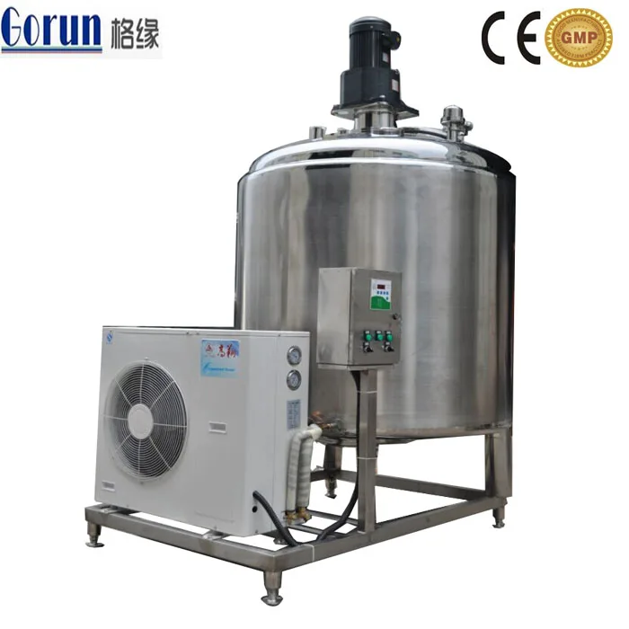 
Stainless Steel Milk Fresh 1000 Liter Milk Cooling Tank/mini Milk Cooler 