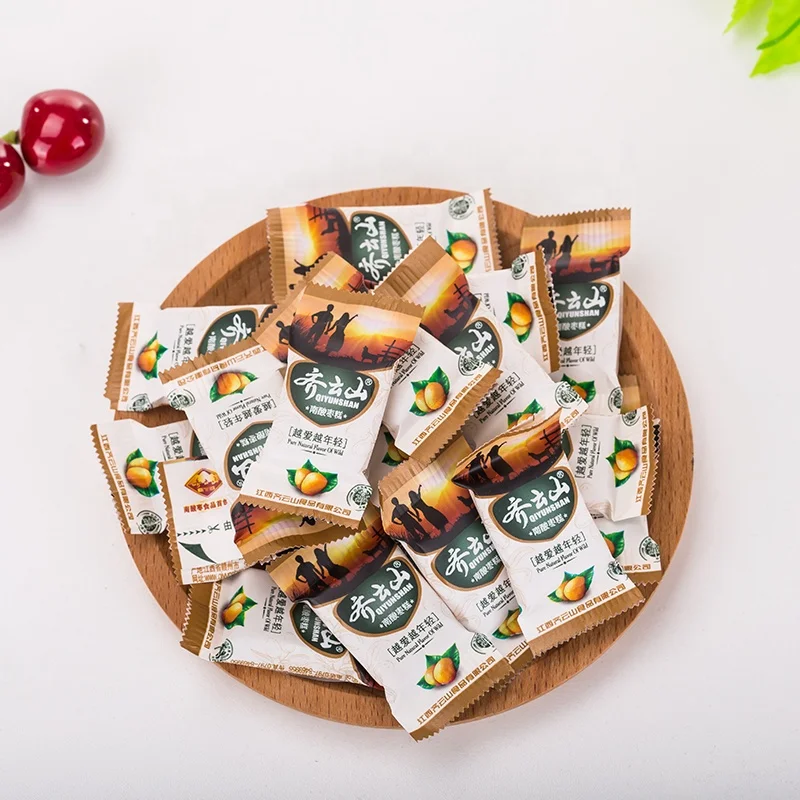 
268g*3 chinese sour candy jujube fruit candy for candy bar 