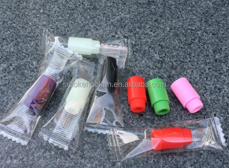 In stock flexible silicone testing drip tip, for 510 electronic cigarette atomizer, 510 mouthpiece cap