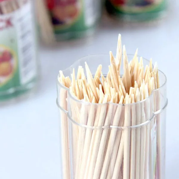 Зубочистка Китайская Фабрика оптовая продажа одноразовая деревянная зубочистка из березы
