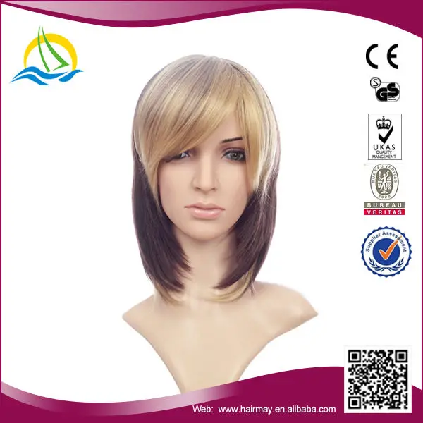 Горячая продажа оптовая японский Kanekalon парик термостойкого волокна