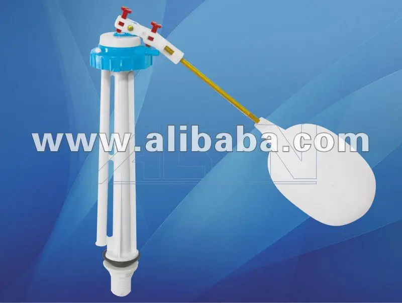 Ball cock bottom fill valve