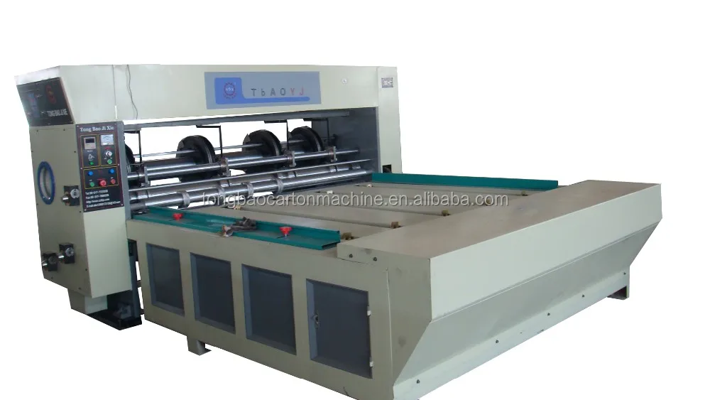 Factory price corrugated box automatic rotary slotter machine