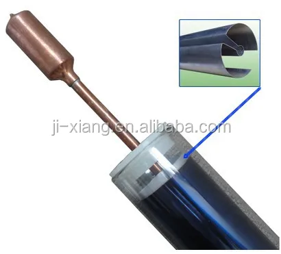 Solar water heater ,Pressurized bearing Solar Panel collector, heat pipe 14mm 24mm with aluminium alloy fins