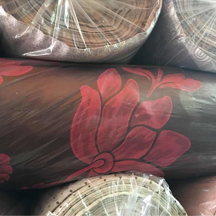 Stock mini matt custom design polyester fabric