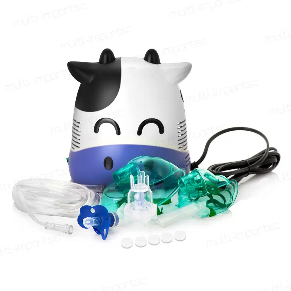 Cartoon Quiet Compressor Nebulizer Medical Air Compressor Nebulizer