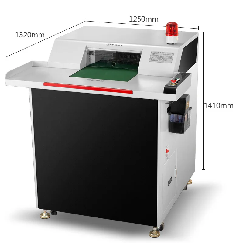 
100 sheets large capacity industrial shredder machine for commercial SD 100P 