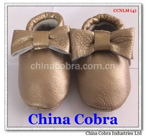 
CHINA COBRA 2021 newest popular high quality cow leather sole baby moccasins CHINA COBRA camo moccasins 