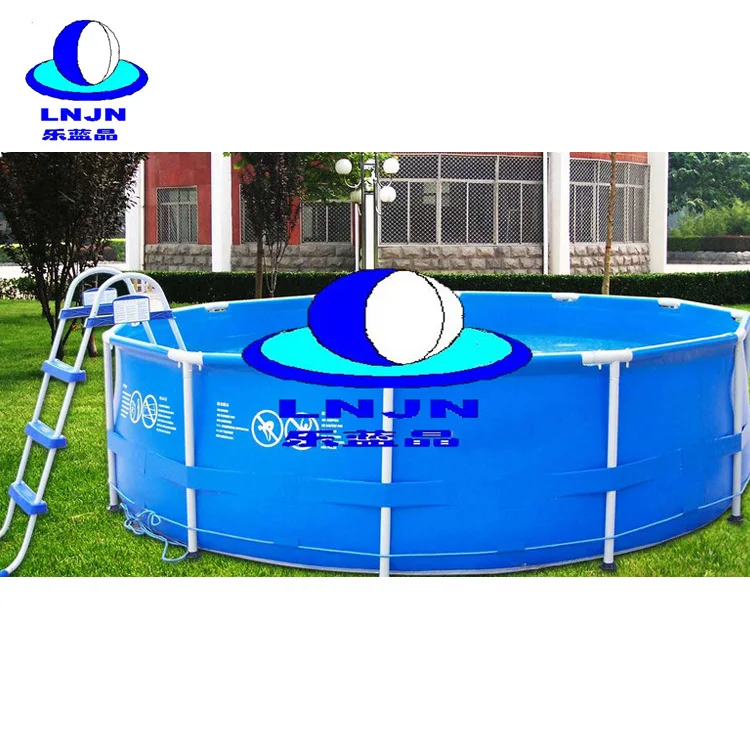 Easy Set Up Home Use Pvc Ground Frame Freestanding Swimming Pool