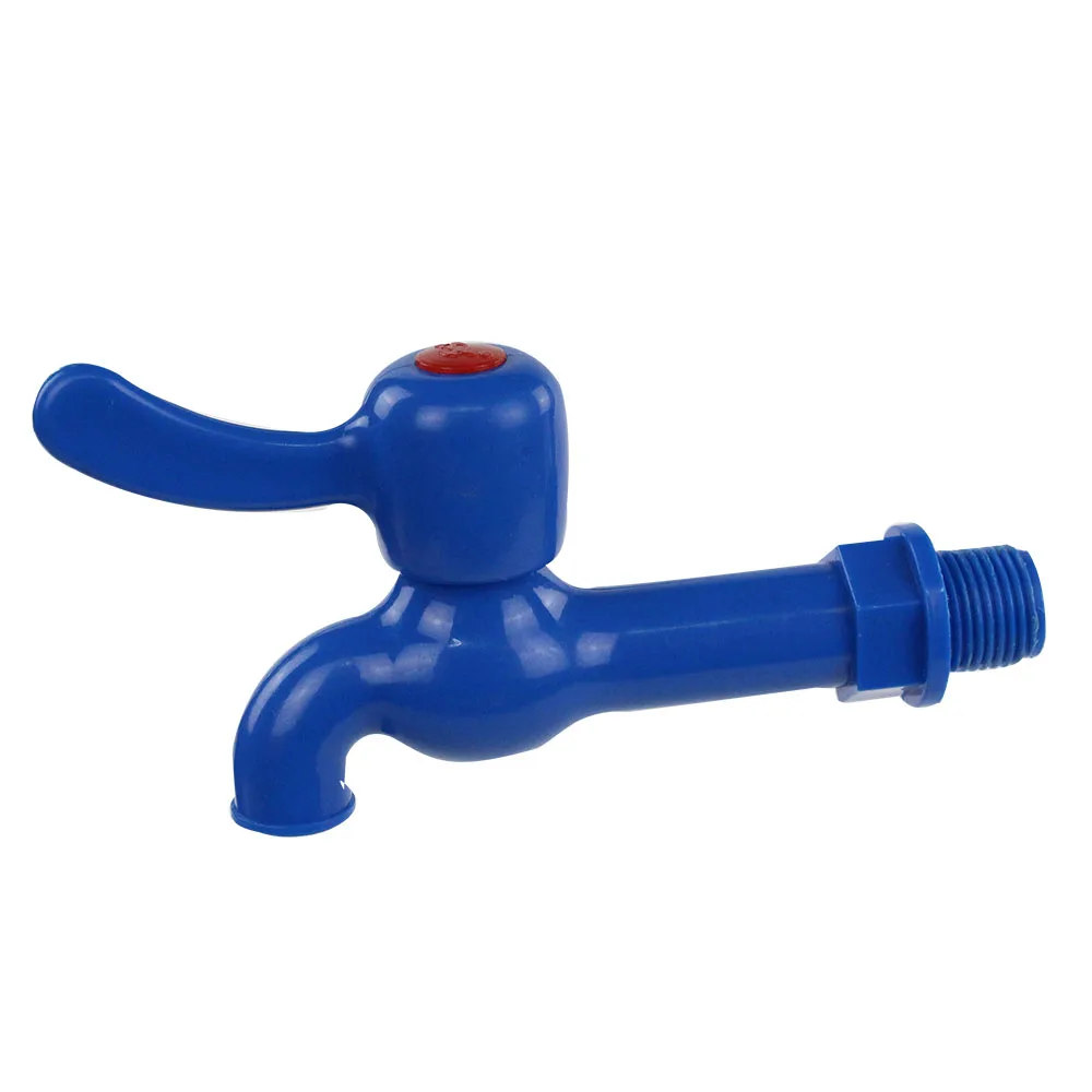 Plastic PVC Garden Tap PP Plastic Bib Tap With Long Body