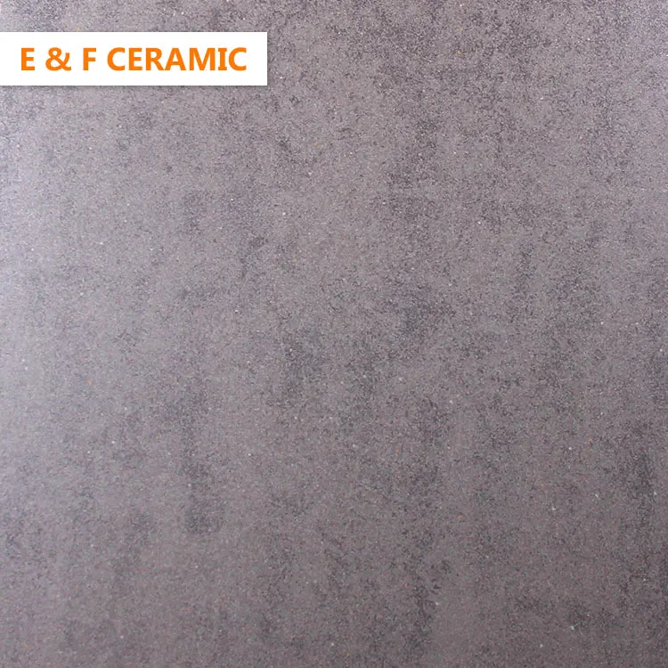 
600x600 Foshan Subway Station Matte Anti-slip Porcelain Tiles Rough Antique Grey Rustic Glazed Floor Tiles 