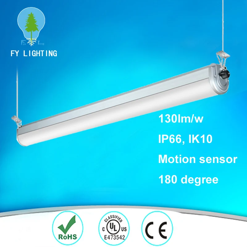 
1.2m linear lighting fixture ip65 tri-proof ledlight/smd2835 triproof ip65 tube 