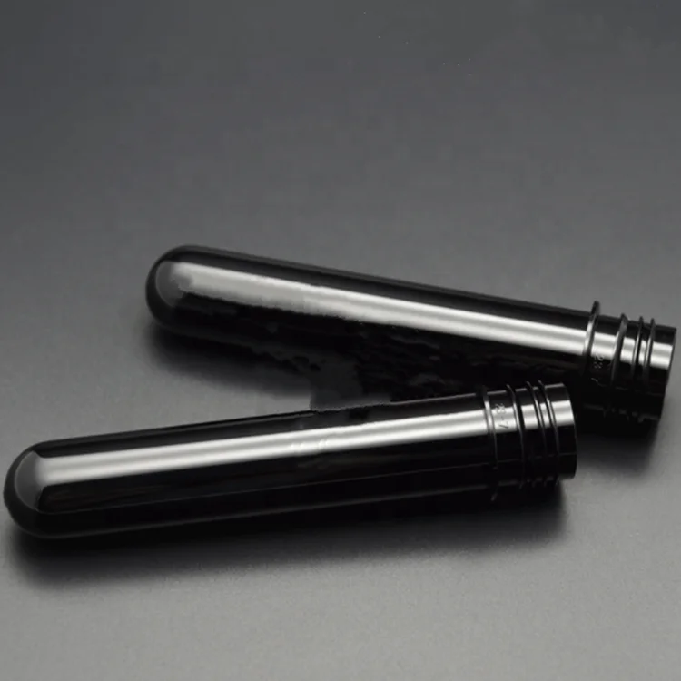 Thicken 20ml 25ml 1oz 40ml plastic PET black white packaging tube / dispenser bath salt container / empty manual candy bottle