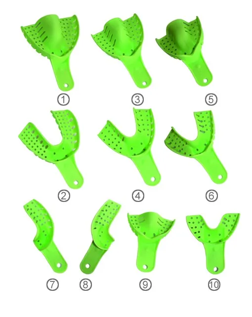 dental suppliers Dental Mixing Tips polycarbonate crowns dental impression tray