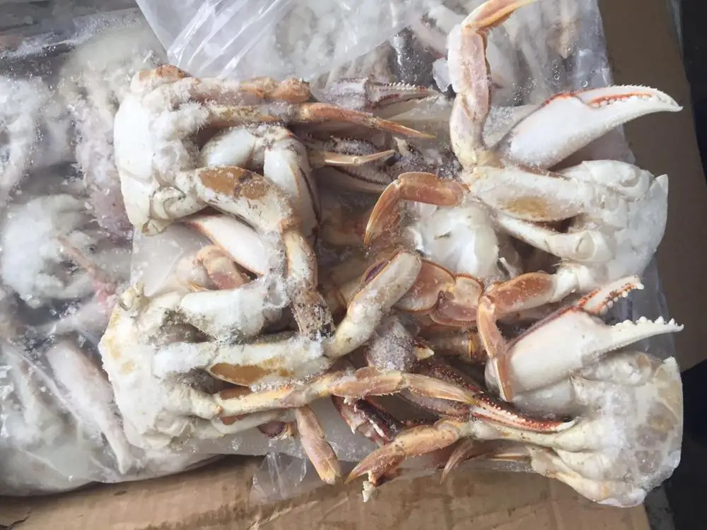 Замороженный песчаный краб, полуобрезанный, новая посадка, август 2018