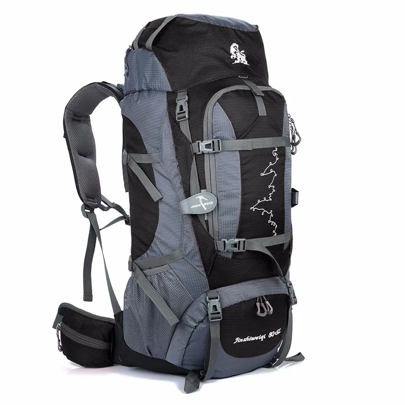 Спортивный армейский водонепроницаемый нейлоновый рюкзак 80 + 5 л, походный Кемпинг Альпинизм, дорожный рюкзак на заказ
