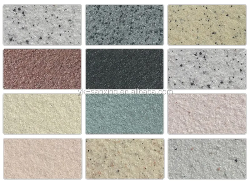 
Pintura a Base de Piedra Natural, Piedra en Polvo 