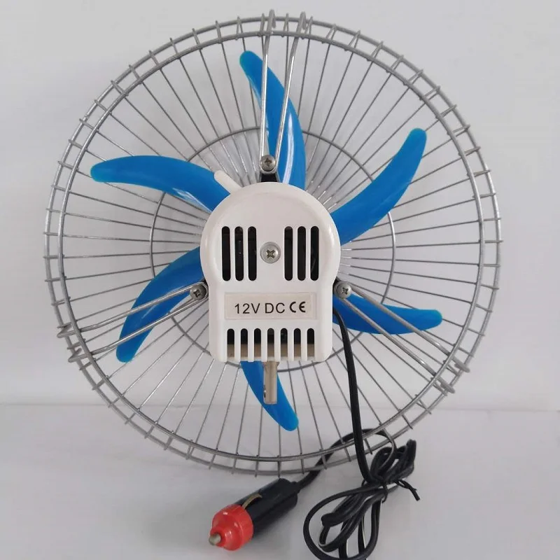
6 Blades Semi-closed 10 inch Vehicle Car Electric Fan 