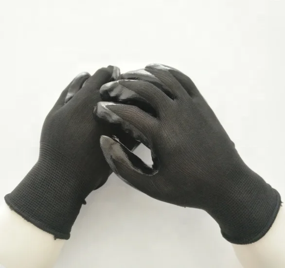 
China cheap nitrile gloves black nitrile gloves bulk 