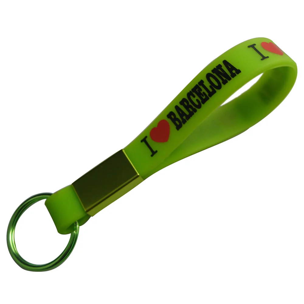  Индивидуальный Силиконовый браслет с брелоком полностью индивидуальный силиконовый брелок вашим логотипом или текстом