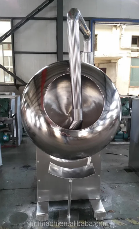 Medicine powder almond  nuts and peanut sugar coating machine is high-quality tablet coating machine in China