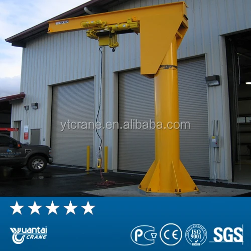 Стойка подъемник с фиксированным креплением 20-тонный поворотный кран 0,5-1 м/мин 0,25 Т-10 т 2-3 года 20 м/мин Yuantai 6,754 м 8 м/мин CN;HEN 10T