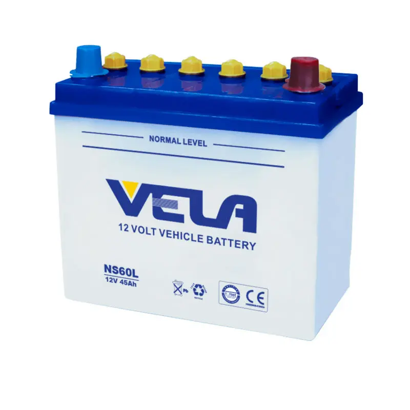 N50Z JIS 12v 60ah lead acid battery dry charged battery