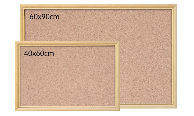 
high-density cork map for advertising boards 