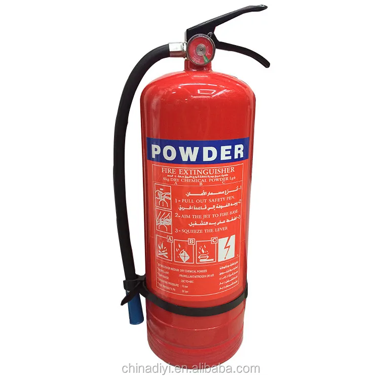 China supplier 9kg dry powder empty cylinder fire extinguisher refill