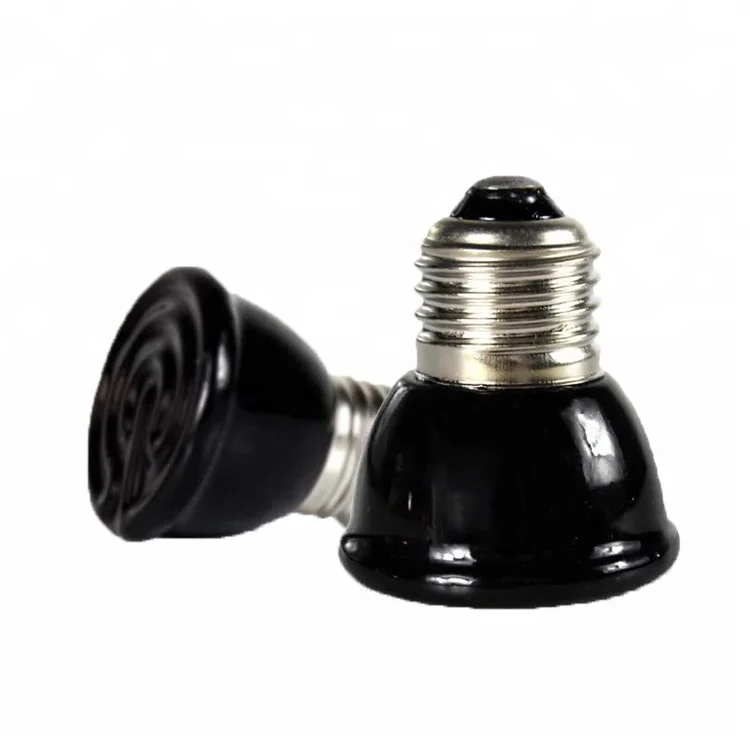 E27 Far-Infrared Ceramic Pet Heating Lamp Lizard Tortoise Spider Reptiles Box Heater Warmer Heat Bulb Brooder