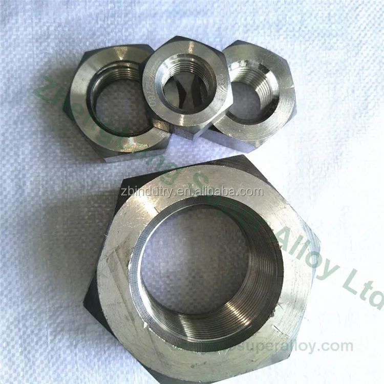 
Super Duplex UNS S32760 f55 hex Bolt with hex nuts washers duplex 2205 2507 fasteners 