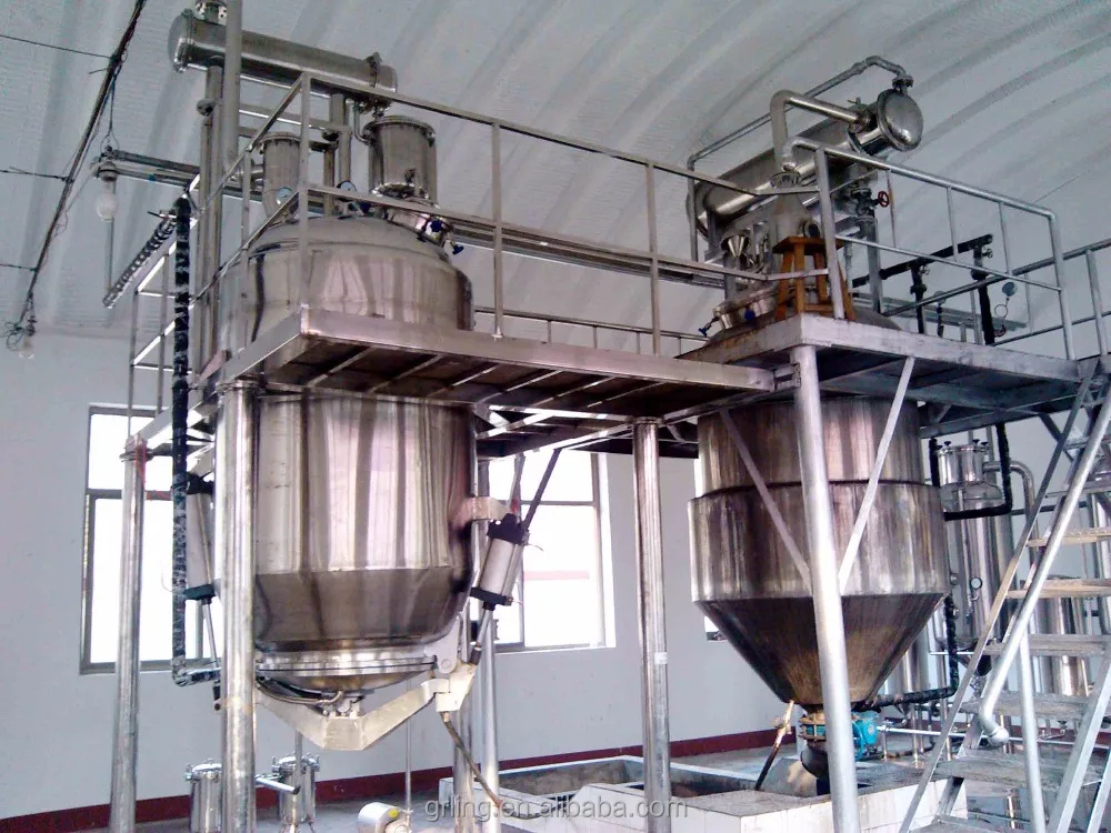 50-200L leaf extraction evaporation system Maple leaves Mint leaf Extraction machine