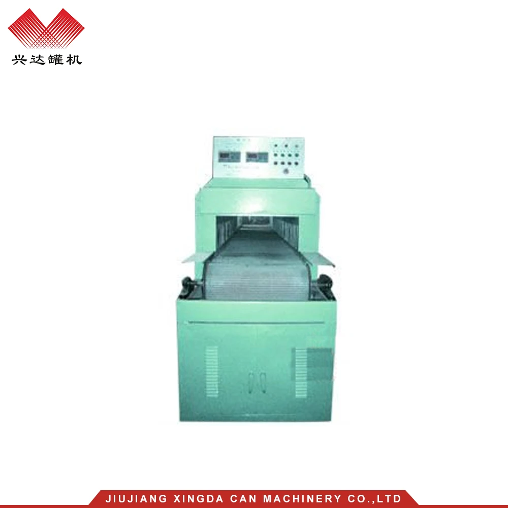 
metal tin can end lid drying oven machine 