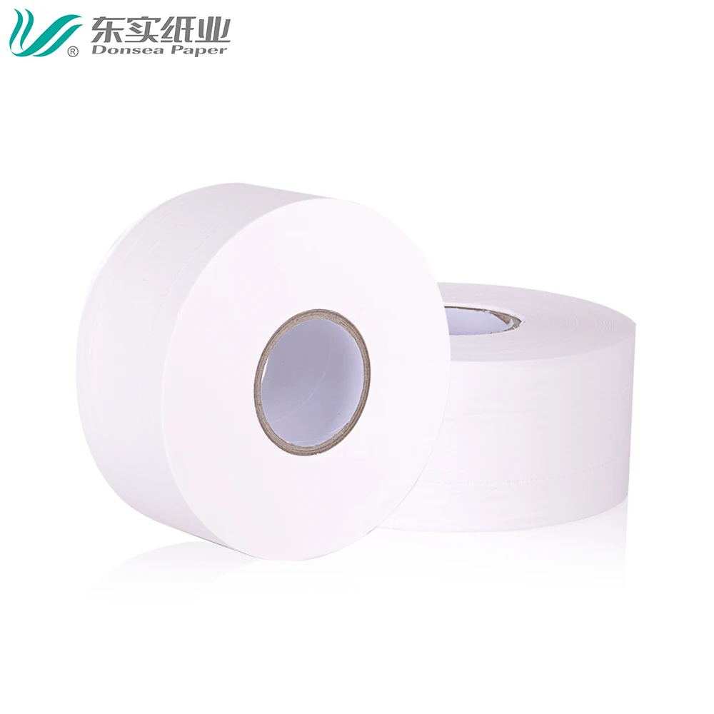 Manufacturer 2 Ply Virgin Soft Toilet Paper Mini Jumbo Roll Bath Tissue Paper For Dispenser