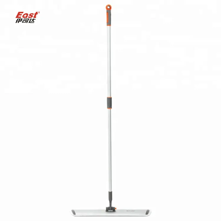Aluminum handle microfiber Flat Cleaning Floor Mop with microfiber cloth, aluminum handle flat mop