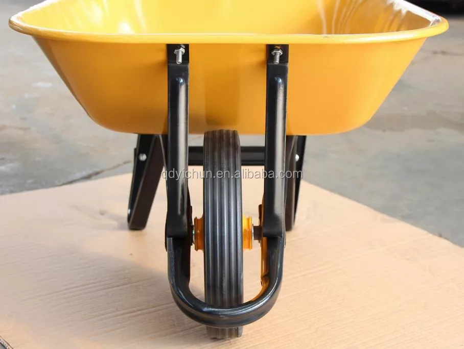 thailand construction wheelbarrow with solid wheelbarrow wheels WB6501