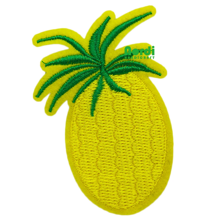 Custom shaped cheap chenille patches iron-on patch for kids clothes