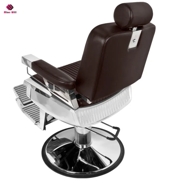 New Promotion Chrome Round Base barber shop salon chairs