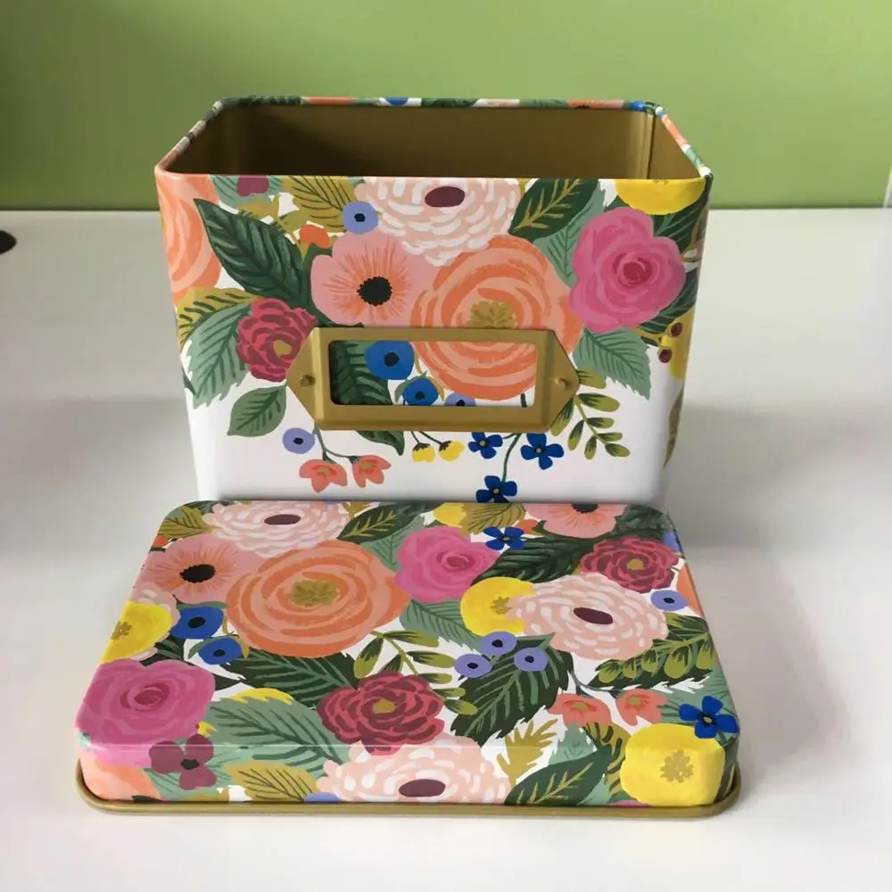 Luxury Chocolate Metal tin box tinplate box/chocolate tin boxes