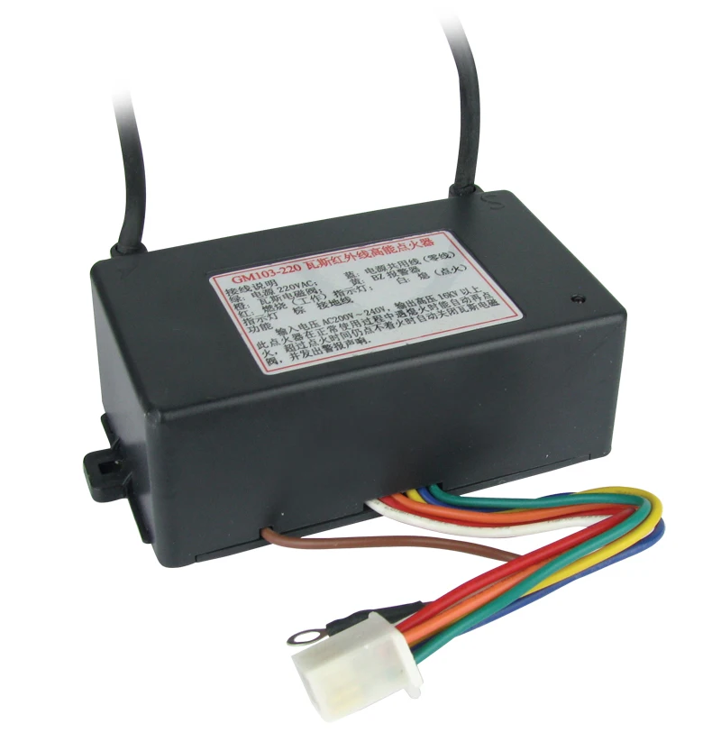 Electric gas pulse igniter for oven furnace