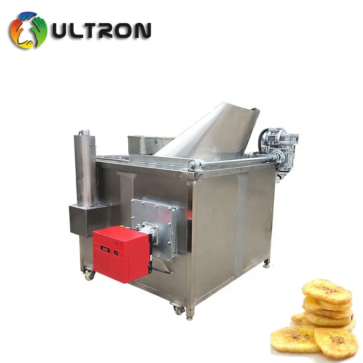 commercial stainless steel banana chips vacuum frying machine