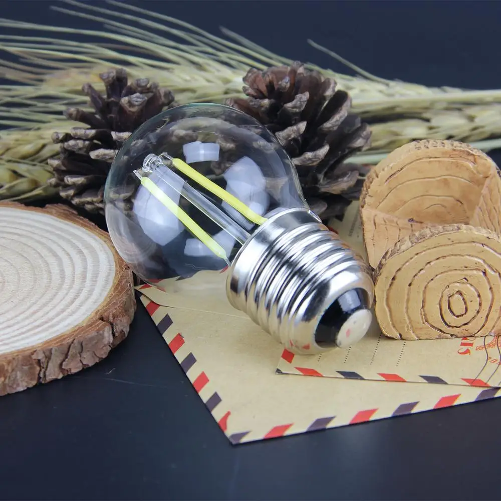 Factory wholesale high lumen home or outdoor lighting dimmable e27/e26/b22 filament lamp led light bulb