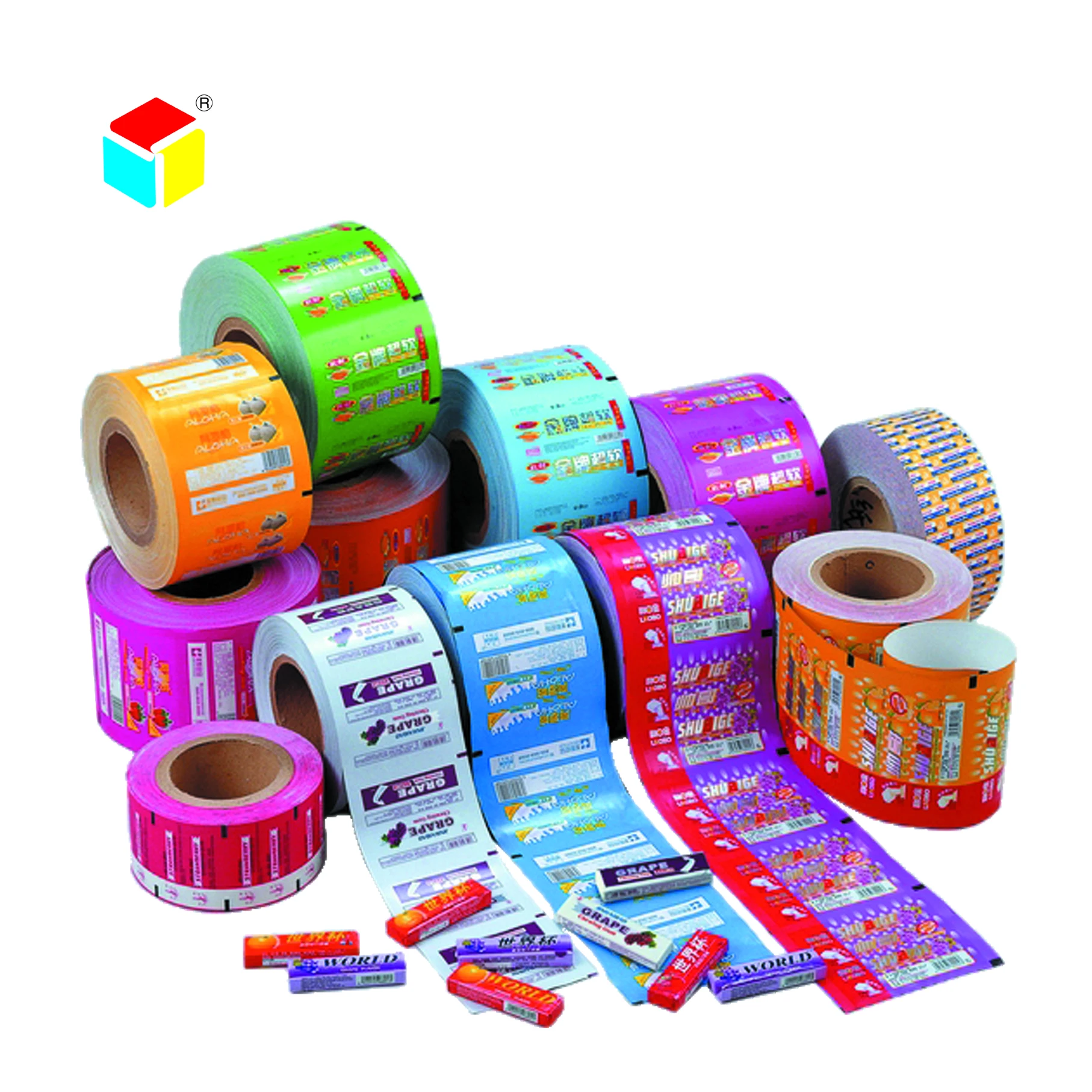 
chewing gum packing wrapper 