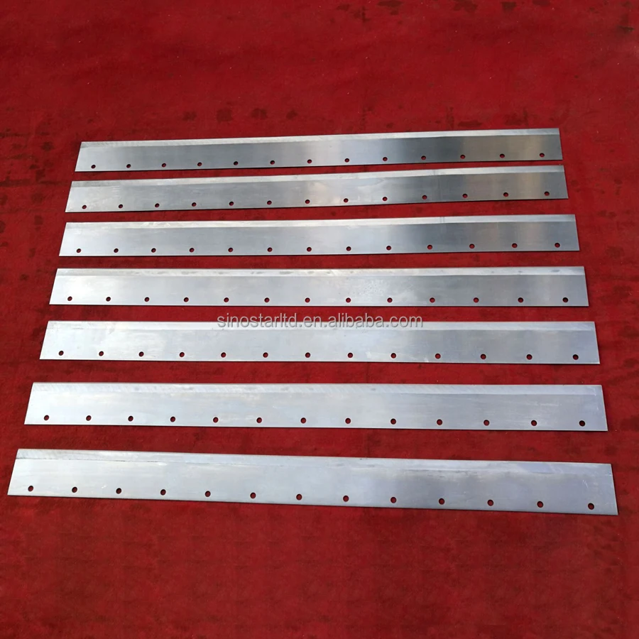 HSS inlay polar paper cutting machine guillotine knife