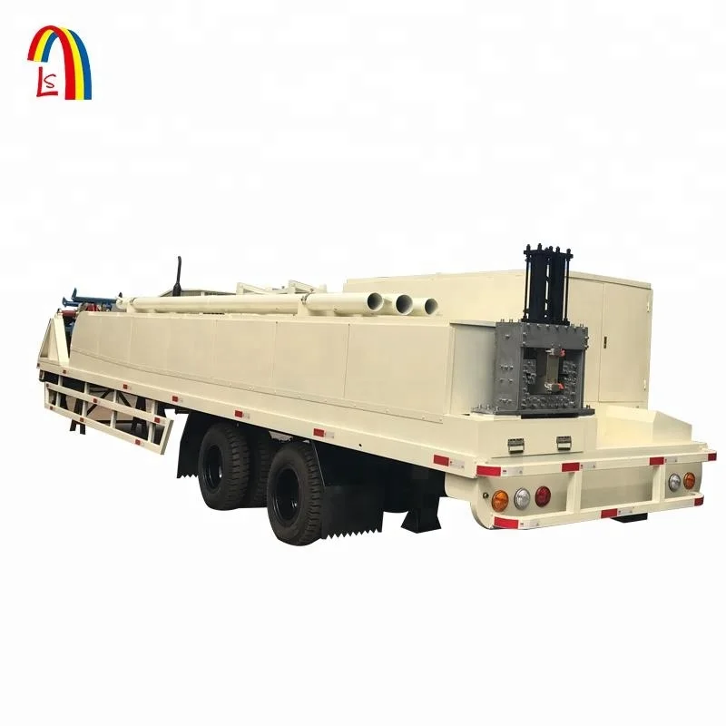 Longshun Frameless Hangar 680 Curve Roof Sheet Machine