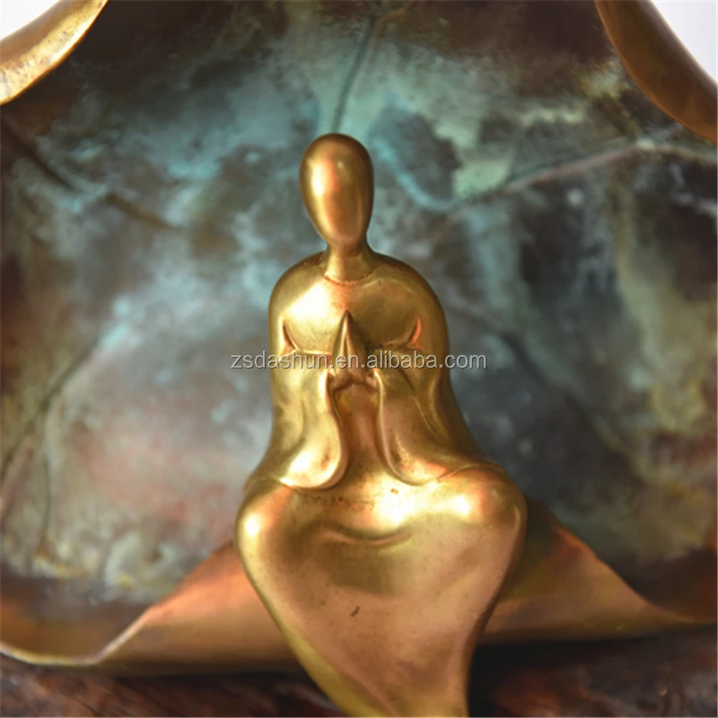 Chinese style lasting charm pure brass gift