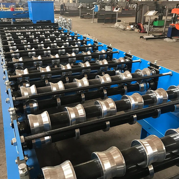 Zinc roofing sheet panel roll forming making machine equipment
