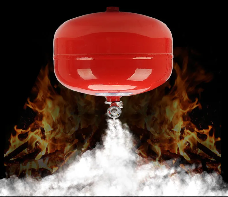 Hanging 8kg abc powder automatic sprinkler fire fighting system fire safety equipment ball type