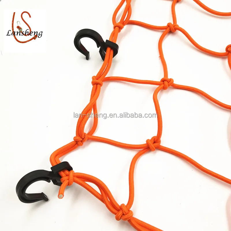 small bike cargo mesh net with 6pcs hook